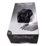 Guantes Descartables Flexvinyl Negro Extra Grande 100pz