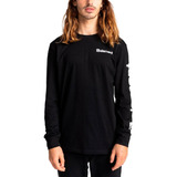 Polera M/l Hombre Joint Negro Element