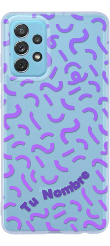 Funda Para Galaxy Para Mujer Confeti Personalizada Tu Nombre