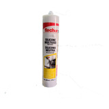 Sellador Silicona Neutra 260ml Fischer Blanca Construcción