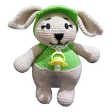 Muñeca Coneja Bebe - Tejida A Crochet - Amigurumi