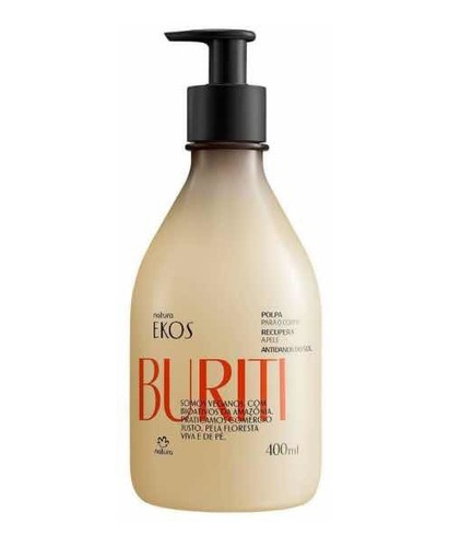 Pulpa Corporal Buriti 400 Ml. - Recupera La Piel - Natura