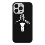 Case Funda Para iPhone Punisher Marvel Calavera Negro