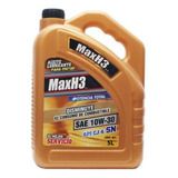 Aceite Maxh3 10w30 Cj-4 Para Diesel Y Gasolina 5l