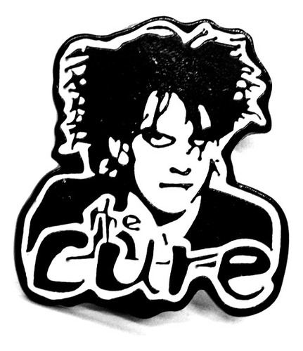 Pin The Cure Prendedor Metalico Rock Activity