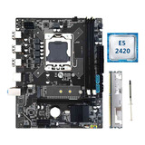 Set De Placa Base X79 Con Cpu E5 2420+memoria Ddr3 De 8 G+té