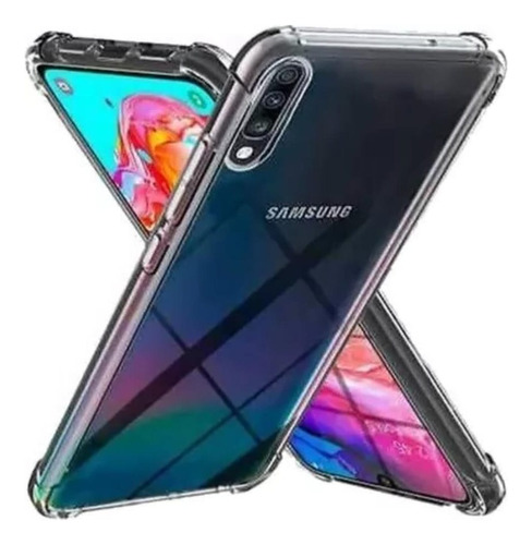 Funda Tpu Antishock Transparente Para Samsung A70