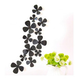 Flores En 3d Para La Pared, X 12 Unidades