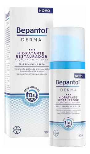 Bepantol Derma Loção Restaurador Noturno 50ml