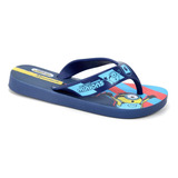 Chinelo De Dedo Tira Larga Minions Ipanema Kids Casual Moda