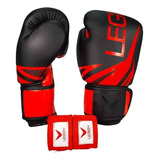 Guantes Legion De Boxeo, + Vendas De 5mt Legion