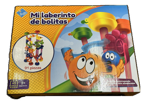 Juego De Mesa Mi Laberinto De Bolitas 91 Piezas Duende Azul