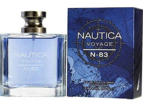 Perfume Voyage N-83 De Nautica 100 Ml Eau De Toilette Nuevo Original