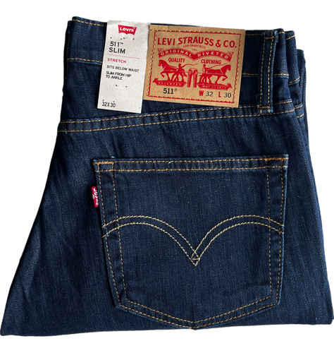Pantalones Levis 511 Slim Originales Caballero Jeans Hombre