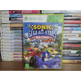 Sonic Sega All-stars Racing C/ Banjo - Kazooie Xbox 360 Leia