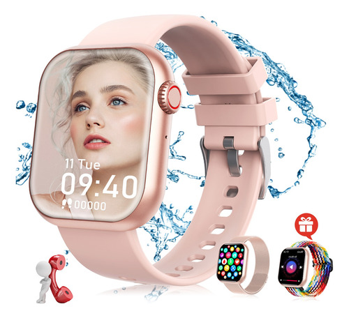 Reloj Inteligente Mujer 1.91'' Smartwatch Llamadas Bluetooth