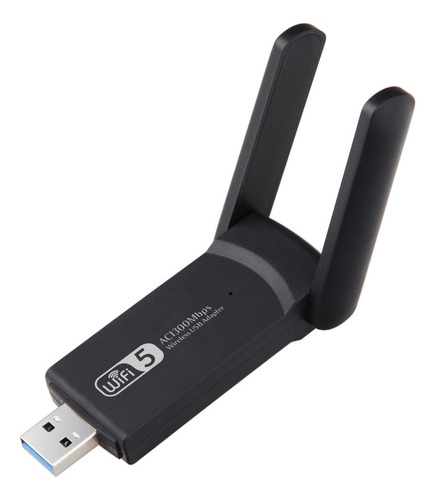 Adaptador Usb Wifi 2 Antenas Ideal Computadora Escritorio