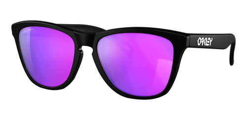 Óculos Oakley Frogskins Matte Black/lente Prizm Violet