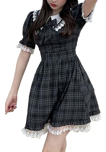 Vestidos De Lolita Kawaii Princesa De Encaje Gothic Harajuku