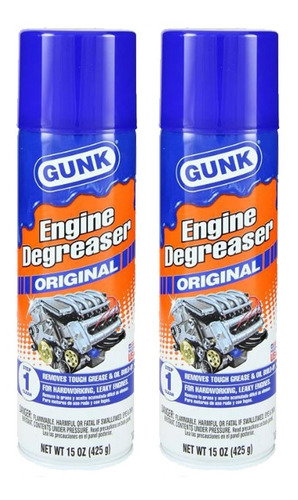 Desengrasante Para Motor Original Gunk 425 Grs. Eb1  2 Pzs 