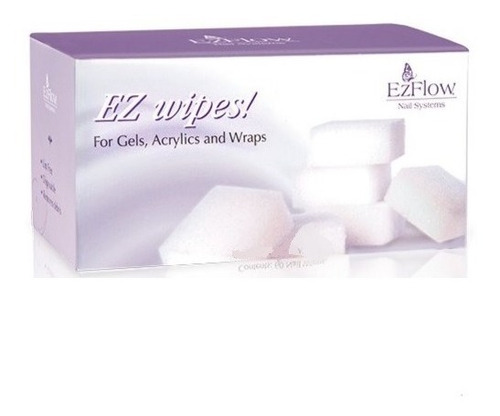 Ez Wipes Esponjas Limpiadoras De Gel Manicura Ezflow X30