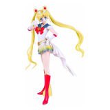 Figura Sailor Moon Anime 25 Cmts Kawai Aesthetic Luna Manga