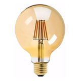 Lâmpada G95 Retrô Decorativa Vintage Led 4w Bivolt Cor Da Luz Branco-quente 110v/220v