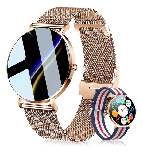 Reloj Inteligente Mujer Amoled 6,8 Mm Ultrafino Smartwatch  