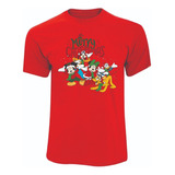 Camisetas Navidad Pluto Mickey Mouse Pato Donald Goofy 