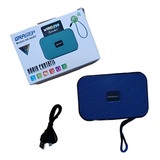 Parlante Blue Box Portátil Luces Led Radio Usb Bluetooth Sd