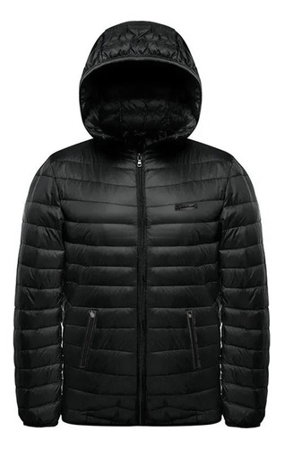 Campera Inflable Hombre Microfibra Sport Urbana