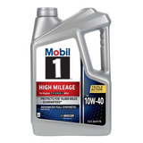 Aceite Mobil 10w40 Alto Kilometraje 4.73lt Original Usa 5qt