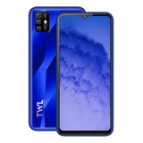 Twl F4x Celular Dual Sim 2gb Ram+16gb Soporte Expansión 128 Gb Gran Pantalla 6.53 Pulgadas Hd Smartphone Con Reconocimiento Facial 3500 Mah Azul