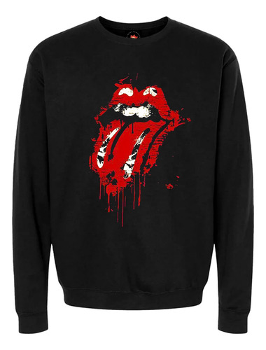 Buzo Estampado Varios Diseños Lengua Rolling Stones