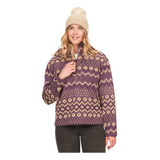 Polar Mujer Marmot Heavyweight Drop Line Morado