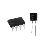 Kit 05 Lnk306pn + 10 Capacitor 4,7x450v 105 Graus