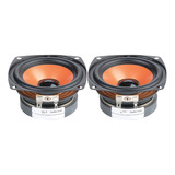 Altavoces De Gama Completa De 3,5 Pulgadas, 2 Uds., 4 Ohm,