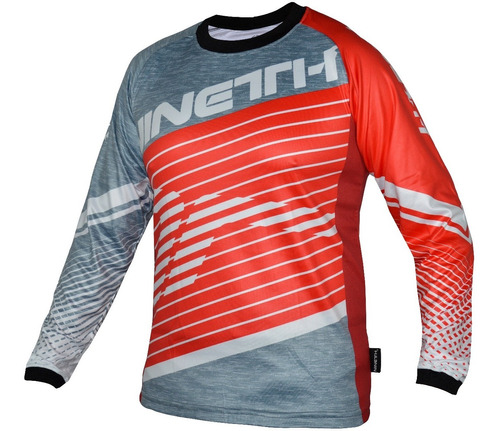 Jersey De Ciclismo Nineth Enduro Mtb Downhill (fox Troy Lee) Red