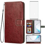 Funda Cartera Para Samsung Galaxy Note 10 Galaxy Note10 5g C