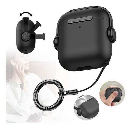 Carcasa Funda  Impermeable Tpu Silicona Para AirPods Pro 1/2