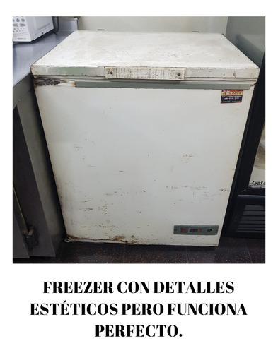 Freezer Pozo Con Detalles Estéticos Enfriando Perfecto.
