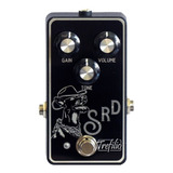 Pedal Blues Overdrive Trefilio Srd Stevie Ray Vaughan Cor Preto