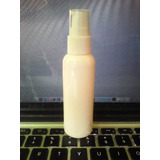 50p Botella Envase Plastico Pet 60ml Atomizador Spray Blanco