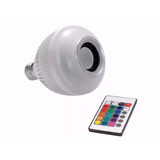 Lampada Som Bluetooth Led  Musical Caixa Som E27 Bivolt