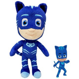 Pj Masks Pelúcia Largartixo Corujita Romeo Gato Multikids