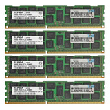 Memória Servidor 4un 16gb = 64gb Ddr3 1333mhz 10600r Reg Ecc