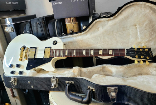 Gibson Les Paul Studio Alpine White Gold /ñ Fender Prs Esp