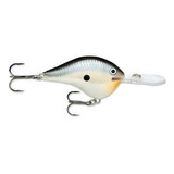 Señuelo Rapala Dt10 Penguin Currican Dives-to 6cm Pesca Caña Color Crema Con Plateado