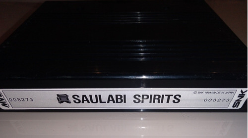 Saulabi Spirits Original Para Neo Geo Mvs.