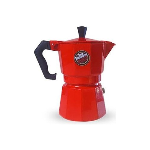 Cafetera Italiana Vergnano Roja 3 Tazas